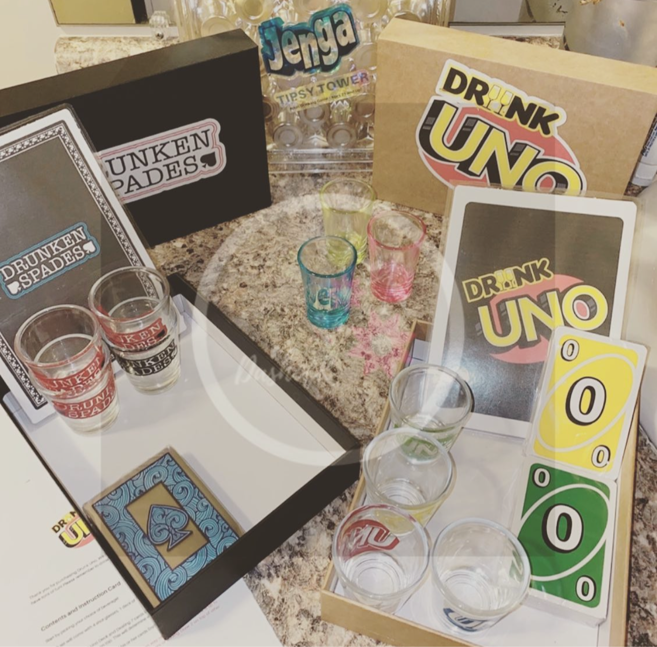 Personalized Shot Glass Set